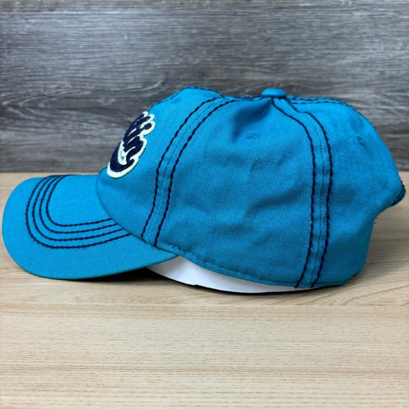 Austin Texas Hat Cap Strap Back Blue Distressed Adjustable One Size Outdoors - Picture 4 of 10